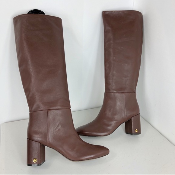 Tory Burch Made in Brazil Cognac Boots Size 9.5 - Picture 4 of 8